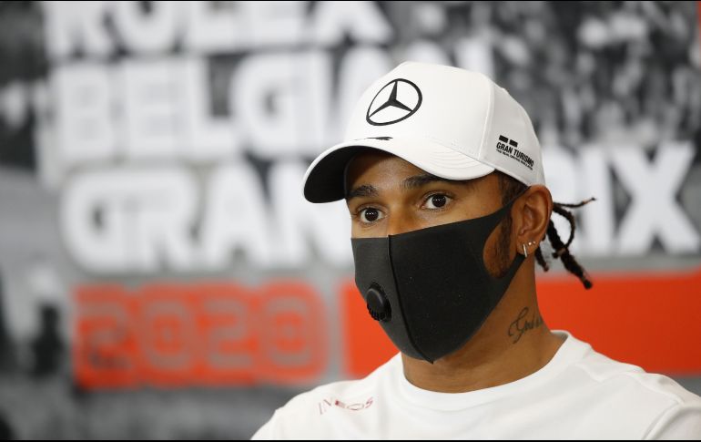 Lewis Hamilton se ha pronunciado con frecuencia contra el racismo. AP/F. Gooden