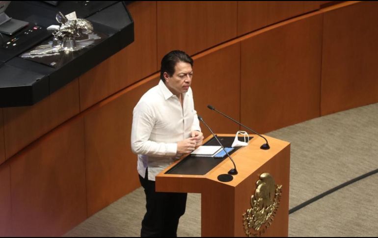 Mario Delgado, coordinador de la bancada de Morena en la Cámara de Diputados. TWITTER/mario_delgado