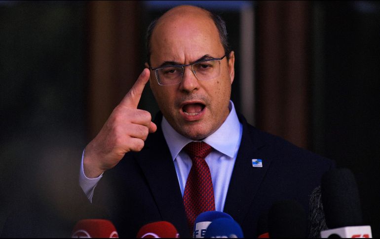 Wilson Witzel prometió luchar para revertir la decisión y denunció una persecución política. AFP/C. De Souza