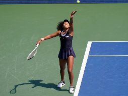 Osaka obtuvo el pase a la última ronda del torneo tras derrotar a Elise Mertens, en la cancha neoyorquina del Flushing Meadows, sede este año debido a la pandemia de coronavirus. AP / F. Franklin II