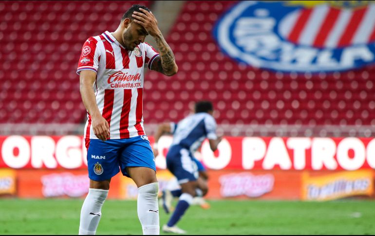El Club Guadalajara no pudo mostrar claridad en sus ataques y debe repartir los puntos con el Pachuca. IMAGO7 / F. Meza