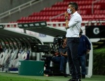 Pablo Pezzolano, técnico del Pachuca, está contento con el desempeño de su equipo. IMAGO//F. Meza