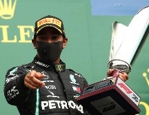 Hamilton dominó la carrera de este domingo de principio a fin. AFP / F. Seco