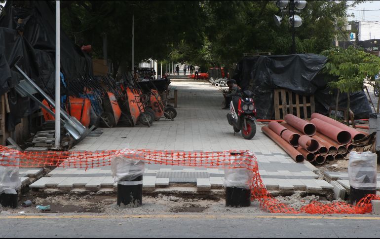 Vecinos de las colonias aledañas al andador Aurelio Ortega en Zapopan apoyan las medidas para volver a tranquilizar el tráfico. EL INFORMADOR / G. Gallo