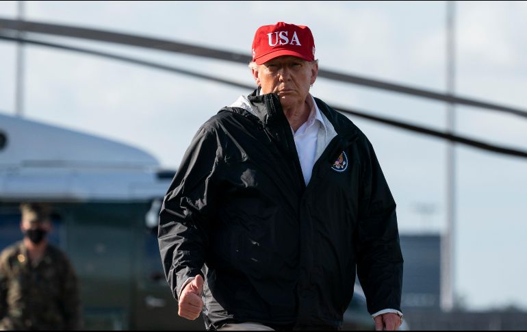 Donald Trump se reunirá con miembros de la fuerzas de seguridad de Kenosha, además de evaluar el “daño que han provocado los recientes disturbios”. AP