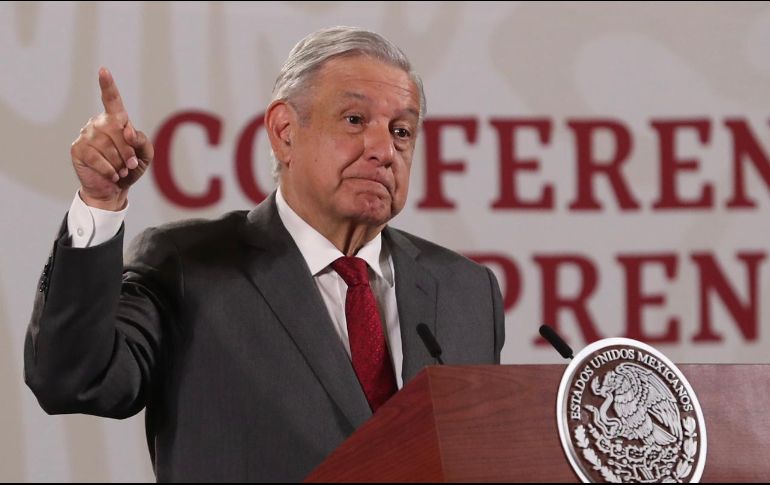 López Obrador aseguró que fundamentará estos aspectos mañana martes que presente su Segundo Informe de Gobierno. SUN / B. Fregoso