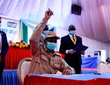 Por parte de las autoridades sudanesas, el acuerdo fue firmado por Mohamed Hamdan Daglo, vicepresidente del Consejo Soberano. AFP/A. Chol