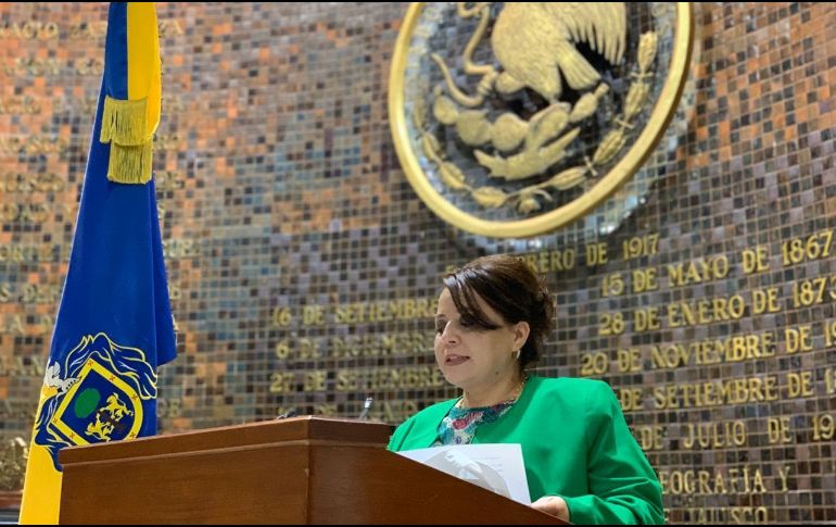 María Ester López Chávez, presidenta de la Comisión de Responsabilidades del Congreso de Jalisco, asegura que el Tribunal podrá investigar las faltas administrativas. ESPECIAL