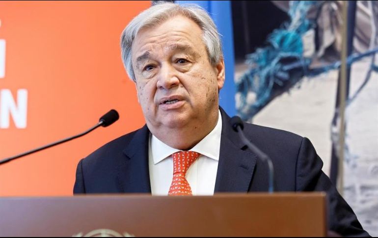 El secretario general de la ONU, António Guterres, afirmó que la pandemia está teniendo un impacto 