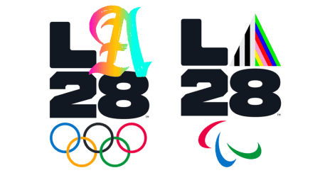 La letra ''A'' del emblema ''LA28'' variará en forma, diseño y color en función del momento y de la persona, rindiendo homenaje ''a la creatividad, la diversidad, la autoexpresión y la inclusión''. FACEBOOK / LA28