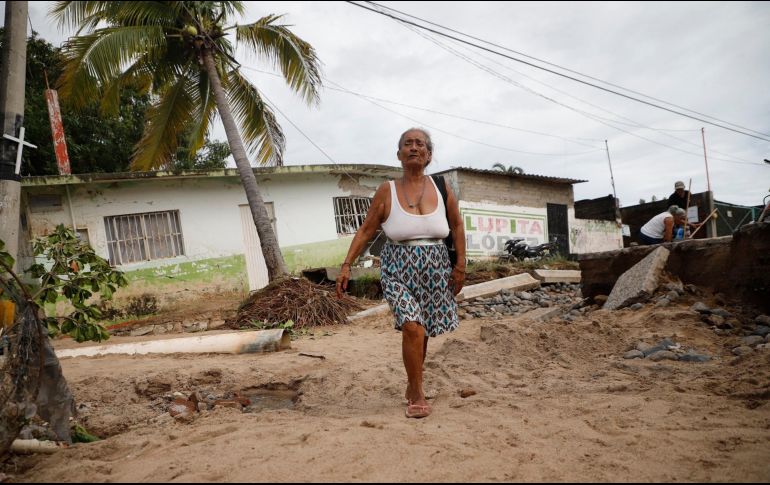 Se reportan 42 comunidades que permanecen incomunicadas por las afectaciones de la tormenta. EL INFORMADOR/F. Atilano