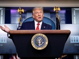 Trump realizó una sorpresiva visita al Centro Médico Walter Reed en noviembre, lo que desató diversas conjeturas. EFE/A. Drago