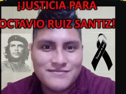 Octavio Ruiz fue reportado como desaparecido el pasado 23 de agosto. TWITTER/@vicuyaze