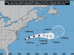 En lo que va de año se han formado 15 tormentas tropicales con nombre. TWITTER/@NHC_Atlantic