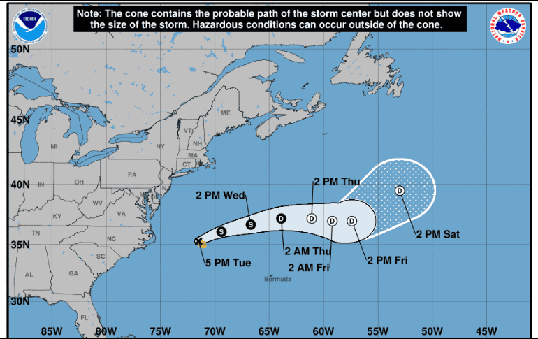 En lo que va de año se han formado 15 tormentas tropicales con nombre. TWITTER/@NHC_Atlantic