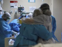 La curva de hospitalizaciones se encuentra ligeramente aplanada. XINHUA/M. López