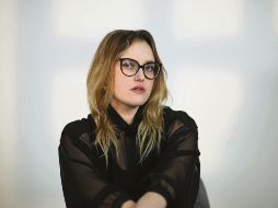 Denise Gutiérrez. La vocalista anotó que la idea de hacer un podcast nació de las charlas informales que sostenía con su colega, Alonso Arreola. ESPECIAL