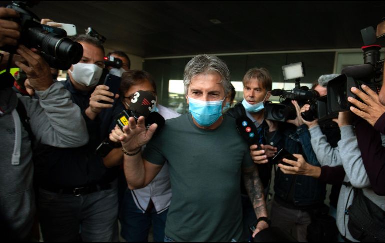 Jorge Messi aterrizó en Bracelona y está previsto que durante el día de hoy se reúna con el presidente del FC Barcelona, Josep Maria Bartomeu. EFE