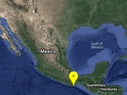 El sismo tuvo su epicentro al sureste de Crucecita, Oaxaca. TWITTER / @SismologicoMX