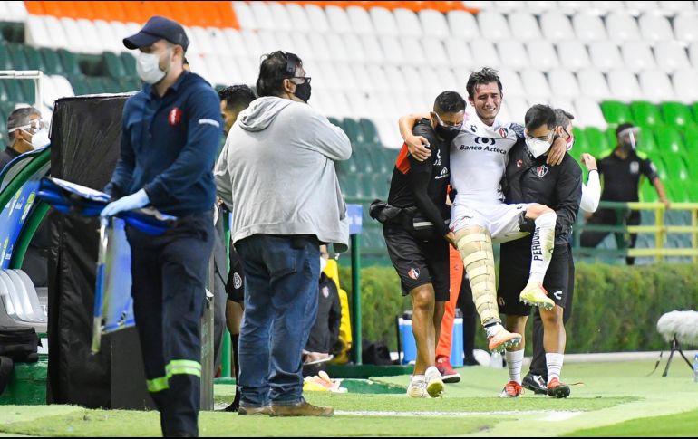 El canterano de los Zorros será operado de la rodilla el jueves y estará fuera por lo menos todo el Guard1anes 2020. IMAGO7