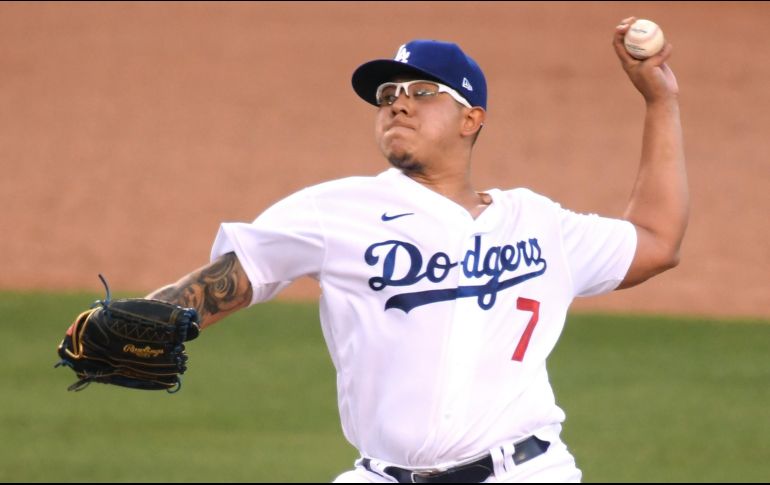 El lanzador realizó 78 lanzamientos, de los cuales 53 viajaron a la zona del strike contra 22 bateadores y puso en 3.27 su promedio de efectividad. AFP / H. How