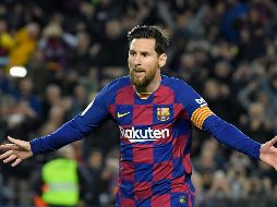 Cada año, la camiseta del sudamericano es la más vendida en la Liga de España, misma que ha abogado por el club para que Messi se quede. AFP / ARCHIVO