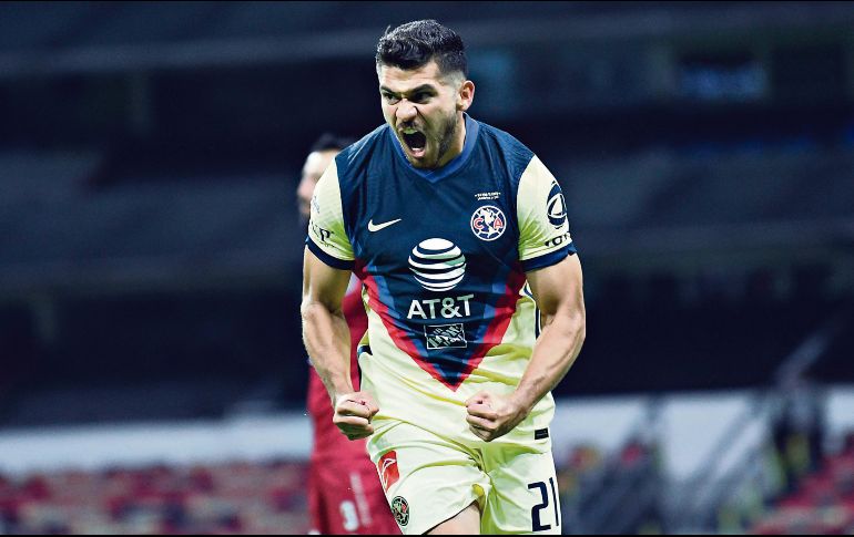 EL PRIMERO. Henry Martin inauguró el marcador al comienzo del segundo tiempo. IMAGO7