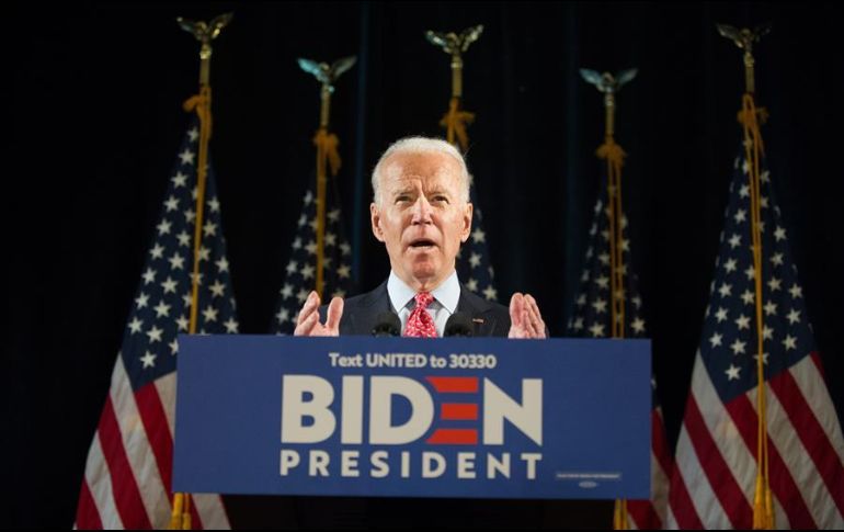 La actitud de Biden contrasta con la que exhibió Trump durante su visita el martes a Kenosha, donde recorrió los negocios dañados por las protestas. EFE / ARCHIVO