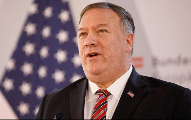 El secretario de Estado de EU, Mike Pompeo, declaró que liberar opositores no resuelve la crisis de Venezuela. EFE/ARCHIVO