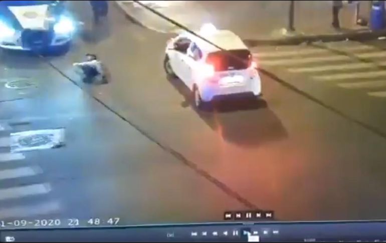 Ambos sujetos lograron ser detenidos tras el incidente. ESPECIAL