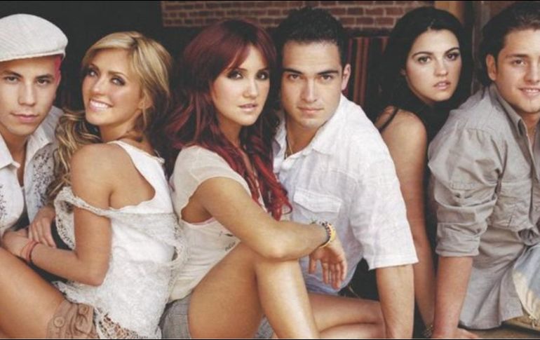 El grupo RBD está conformado por Anahí, Dulce María, Poncho, Maite, Christopher y Christian. TWITTER / @RBD_oficial