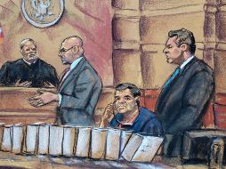 La defensa del ex líder del Cártel de Sinaloa, acudió a la Corte en NY al filo de la media noche para impugnar la condena impuesta tras un juicio celebrado bajo estrictas medidas de seguridad. EFE / ARCHIVO