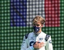 Es la primera victoria de Gasly en F1 y la primera de un piloto francés desde 1996.  AFP / J. Lorenzini