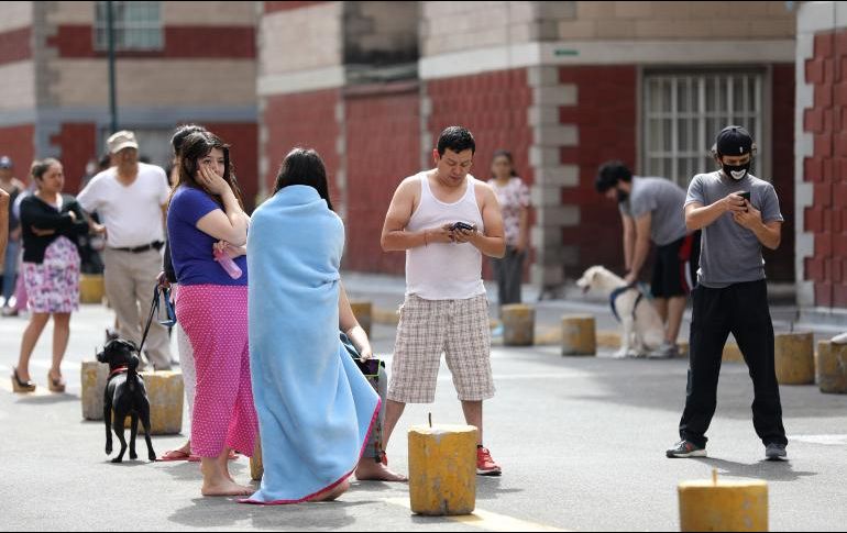 El pasado 20 de enero se llevó a cabo el más reciente simulacro nacional con una participación de 100 mil inmuebles en los 32 estados. EFE / ARCHIVO