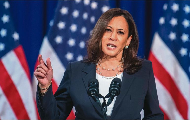 Kamala Harris, candidata a la vicepresidencia de EU. ESPECIAL
