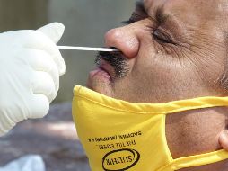 Entre los diez países del mundo con mayor número de casos también se encuentran Perú (cuarto), Colombia (quinto), México (octavo), España (noveno, según las cifras de la OMS) y Argentina, en décima posición. EFE / S. Baid