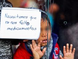 La organización Nariz Roja informó que en lo que va de este año se han invertido 5.2 MDP en medicamentos para niños con cáncer. NTX / ARCHIVO