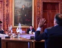 Los mandatarios de la Alianza Federalista se reunieron en Chihuahua, que gobierna Javier Corral (c). TWITTER@Javier_Corral