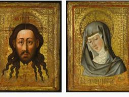 Panel. Las piezas son del año 1450 y se realizaron en Valencia, España. EFE