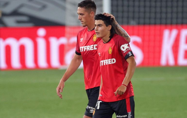 Luka nació en Durango, tiene pasaporte español y defendió la camiseta albiceleste de Argentina en el pasado Sudamericano Sub-15. Actualmente milita en el Mallorca de LaLiga. EFE / ARCHIVO