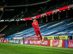 Un partido que dominó de principio a fin el equipo de Fernando Santos, que, una vez más, encontró en Cristiano la mejor solución para desestabilizar el encuentro. EFE / M. Cruz