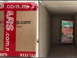 Salvador Gómez publicó una fotografía de lo que le llegó en el paquete. TWITTER/@chapatoi