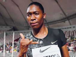 POLÉMICA. La velocista siempre ha estado marcada por el tema de la testosterona. AFP