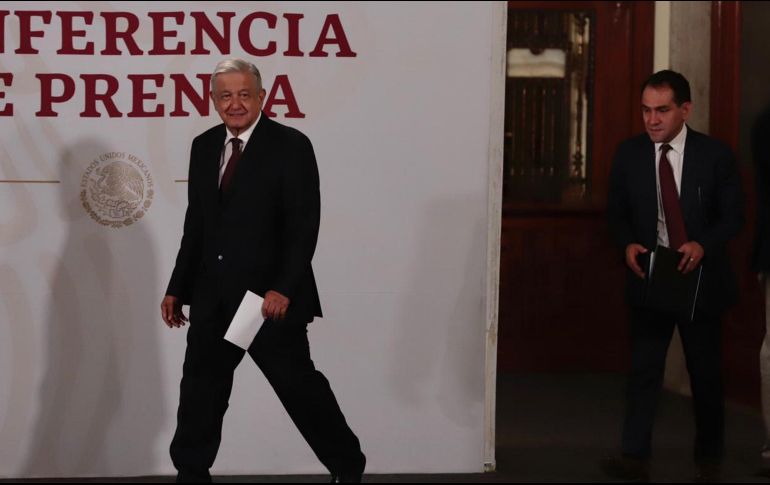 López Obrador resaltó que por primera vez en décadas, el presidente no es el jefe del partido. SUN / B. Fregoso