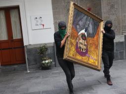 Este miércoles se cumple una semana desde que las instalaciones de la CNDH fueron tomadas por grupos de víctimas. EFE / ARCHIVO