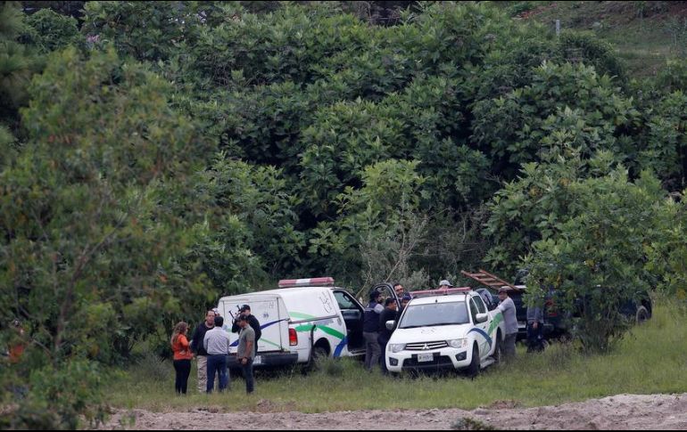 Autoridades localizan la fosa durante trabajos de investigación para localizar a un hombre desaparecido. EFE/ARCHIVO