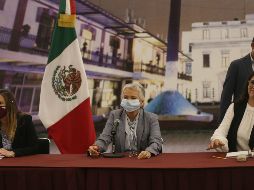 La próxima reunión se apuntó para el 17 de septiembre en la Secretaría de Gobernación. EFE/S. Gutiérrez