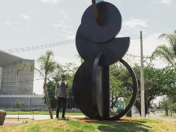“Luz, piel del tiempo”. La pieza que pertenece al artista tapatío Alejandro Fournier será inaugurada hoy.