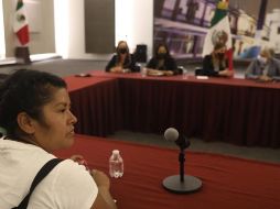 Sánchez Cordero acordó reunirse con las feministas cada quince días para atender sus quejas. EFE / ARCHIVO