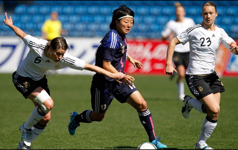 Con la selección de Japón, Nagasato ganó el Mundial de 2011 y se colgó la medalla de plata olímpica un año después en Londres. AP / ARCHIVO